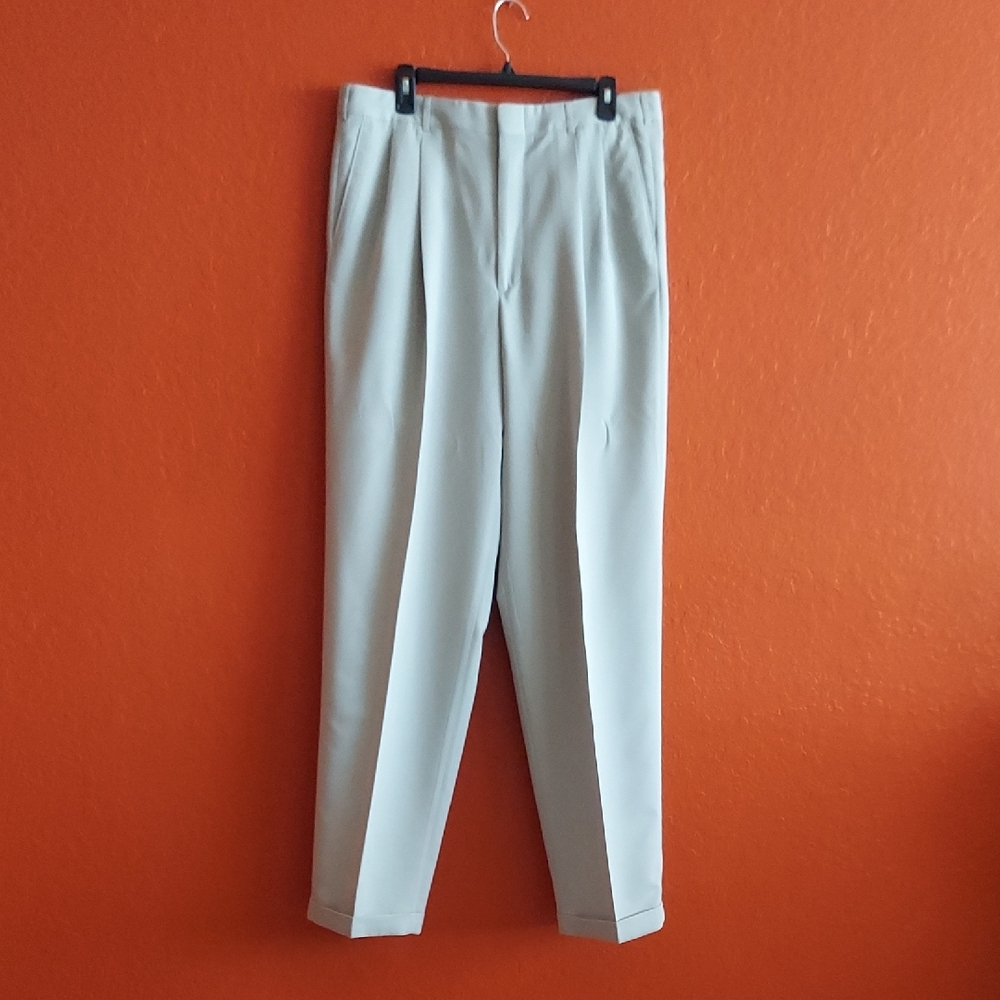 Perry Ellis Men's Classic Khaki/Beige Pants 36x34